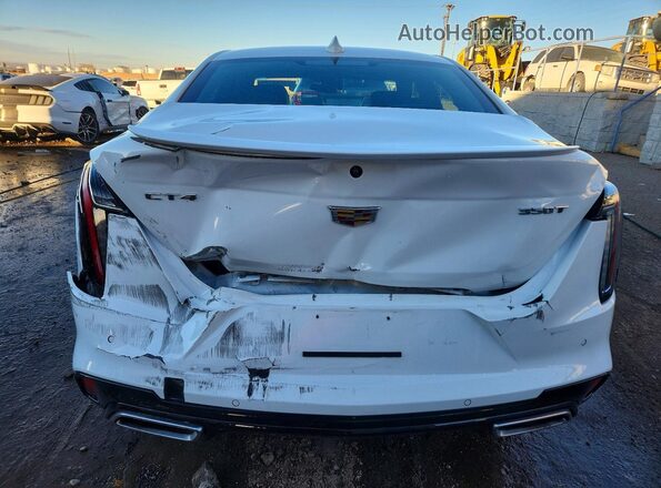 1G6DC5RK9M0147856 2021 CADILLAC CT4 White უკანა ხედი
