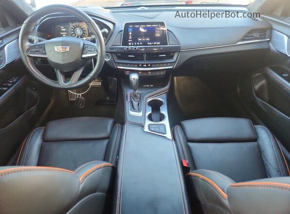1G6DC5RK9M0147856 2021 CADILLAC CT4 White წინა პანელის ხედი