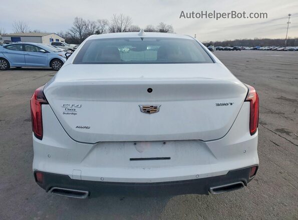 1G6DF5RK0P0128253 2023 CADILLAC CT4 White Вид ззаду