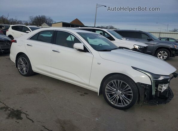 1G6DF5RK0P0128253 2023 CADILLAC CT4 White Передня права чверть
