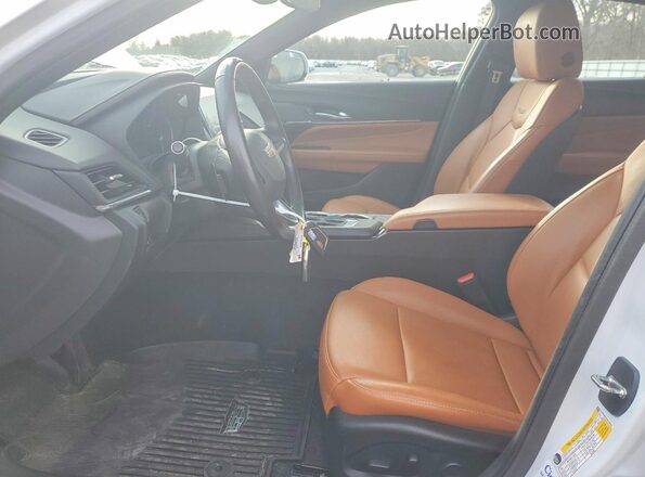1G6DF5RK0P0128253 2023 CADILLAC CT4 White Вид салону спереду