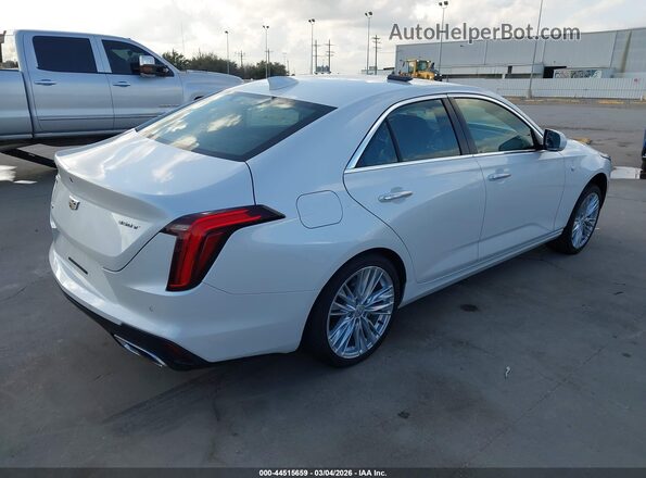 1G6DF5RK6M0133808 2021 CADILLAC CT4 White 