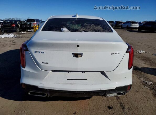1G6DF5RK9N0133139 2022 CADILLAC CT4 White Widok z tyłu