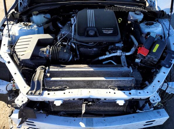 1G6DF5RK9N0133139 2022 CADILLAC CT4 White Widok wnętrza z tyłu