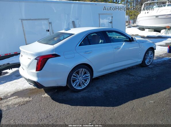 1G6DF5RL2N0111427 2022 CADILLAC CT4 White Հետևի աջ