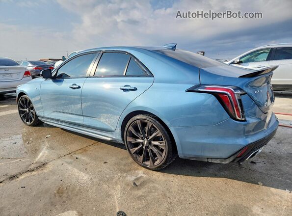 1G6DG5RK4P0123487 2023 CADILLAC CT4 Turquoise Trasero izquierdo