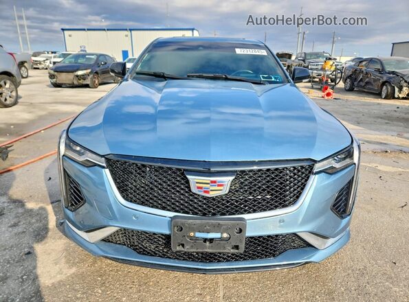1G6DG5RK4P0123487 2023 CADILLAC CT4 Turquoise Vista frontal