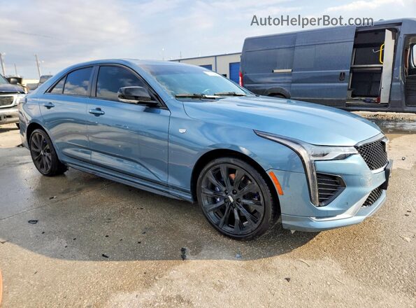 1G6DG5RK4P0123487 2023 CADILLAC CT4 Turquoise Delantero derecho