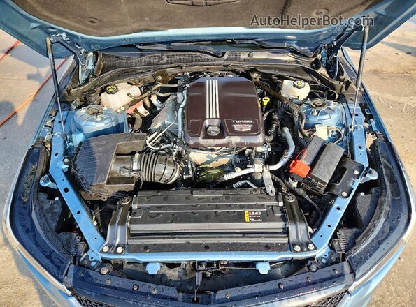 1G6DG5RK4P0123487 2023 CADILLAC CT4 Turquoise Vista interior trasera