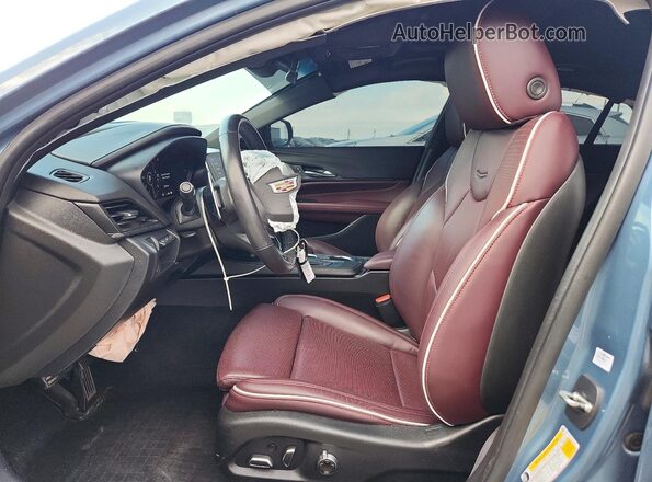 1G6DG5RK4P0123487 2023 CADILLAC CT4 Turquoise Vista interior delantera