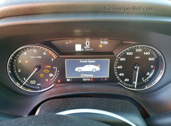 1G6DG5RK8P0102898 2023 CADILLAC CT4 White ხელსაწყოთა პანელის ხედი