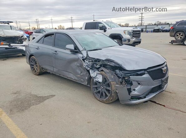 1G6DH5RL2M0111422 2021 CADILLAC CT4 Gray წინა მარჯვენა