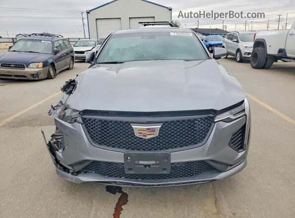 1G6DH5RL2M0111422 2021 CADILLAC CT4 Gray წინა ხედი