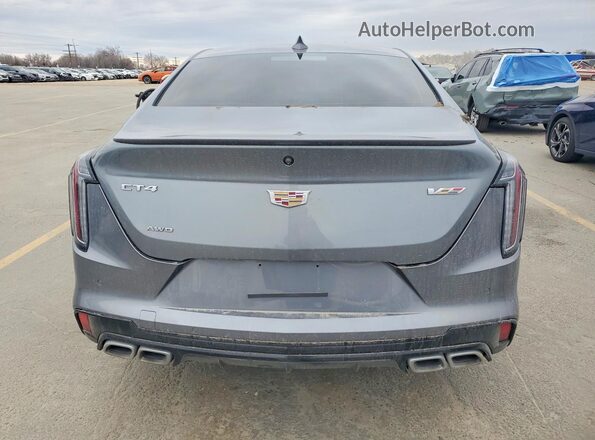 1G6DH5RL2M0111422 2021 CADILLAC CT4 Gray უკანა ხედი