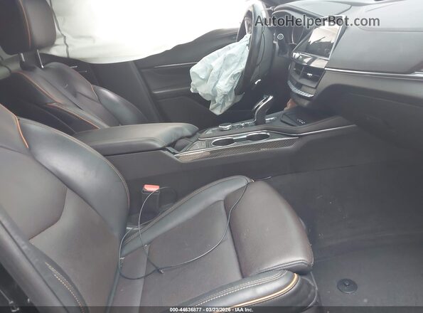 1G6DH5RL3M0135583 2021 CADILLAC CT4 Black Widok wnętrza z przodu