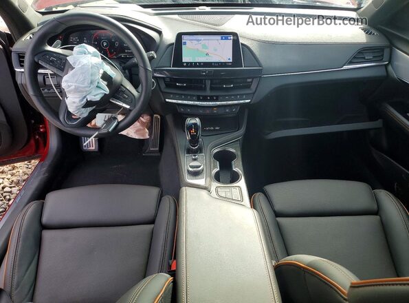 1G6DH5RL7P0126678 2023 CADILLAC CT4 Red Vista del salpicadero