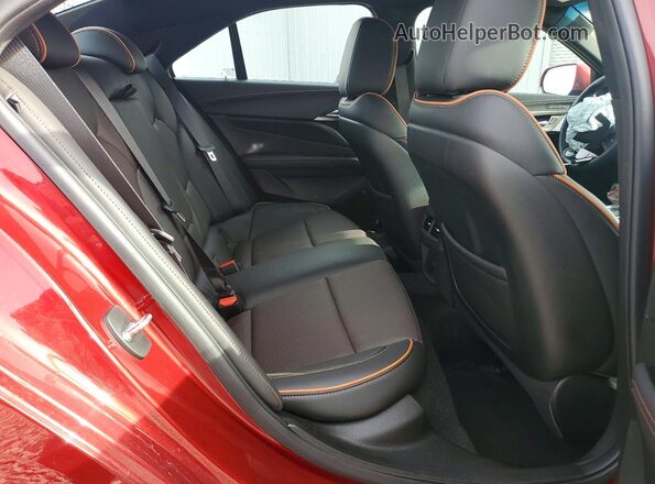 1G6DH5RL7P0126678 2023 CADILLAC CT4 Red Vista de los asientos traseros