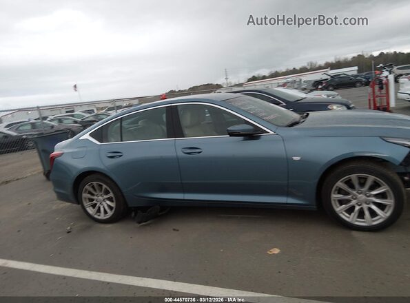 1G6DM5RK6R0111952 2024 CADILLAC CT5 Blue უკანა სალონის ხედი