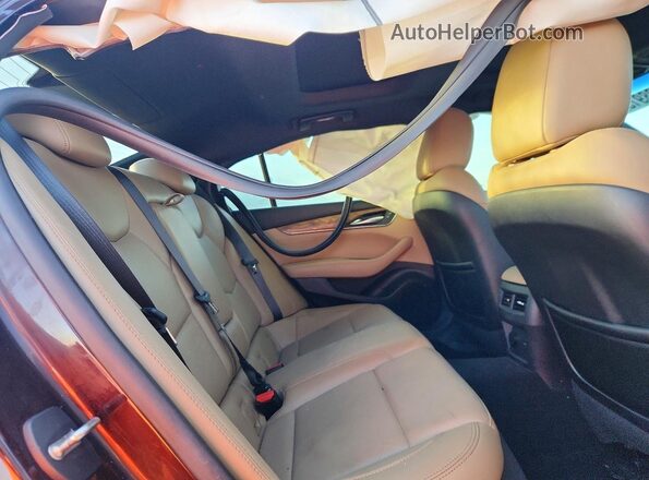 1G6DN5RK3M0110456 2021 CADILLAC CT5 Black Widok tylnych siedzeń