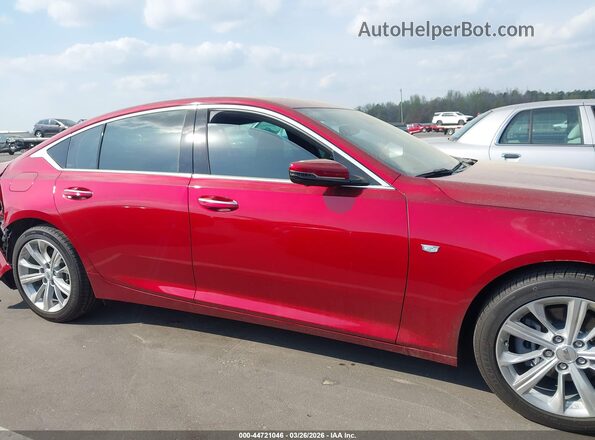 1G6DN5RK7T0102505 2026 CADILLAC CT5 Red Вид задньої частини салону