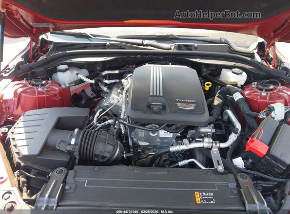 1G6DN5RK7T0102505 2026 CADILLAC CT5 Red Вид ззаду
