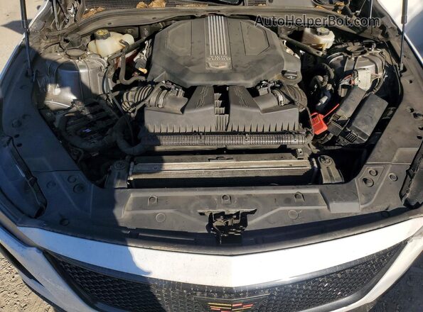 1G6DR5RW7N0126104 2022 CADILLAC CT5 White Rear interior view