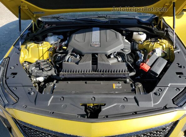 1G6DR5RWXT0100304 2026 CADILLAC CT5 Yellow უკანა სალონის ხედი