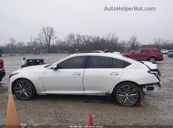 1G6DS5RW0S0103621 2025 CADILLAC CT5 White Widok wnętrza 360 stopni