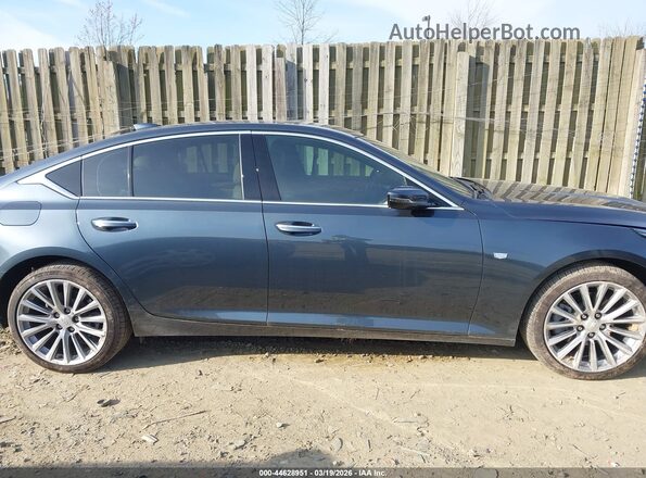 1G6DT5RK2M0143423 2021 CADILLAC CT5 Black Սալոնի հետևի տեսք