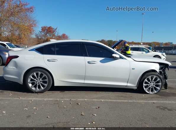 1G6DT5RK3N0108407 2022 CADILLAC CT5 White Rear interior view