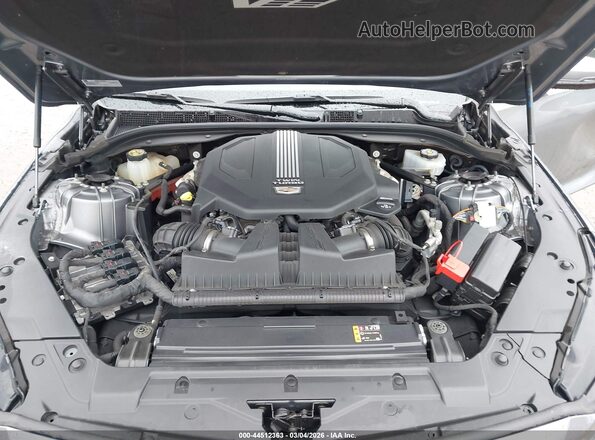 1G6DV5RW4N0125858 2022 CADILLAC CT5 Gray Հետևի տեսք