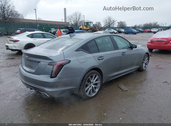 1G6DV5RW4N0125858 2022 CADILLAC CT5 Gray Հետևի աջ