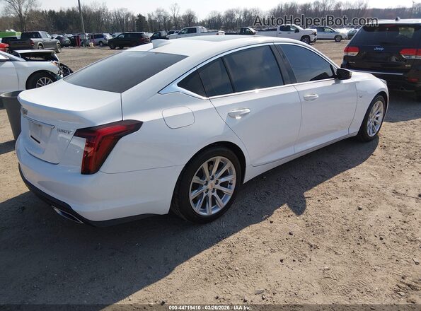 1G6DW5RK2L0125946 2020 CADILLAC CT5 Белый Задняя правая четверть