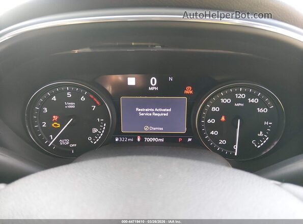 1G6DW5RK2L0125946 2020 CADILLAC CT5 Белый Вид задних сидений