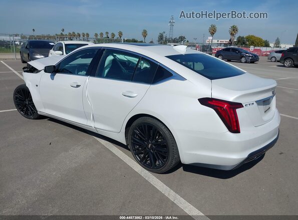 1G6DW5RK2M0121140 2021 CADILLAC CT5 White Rear left