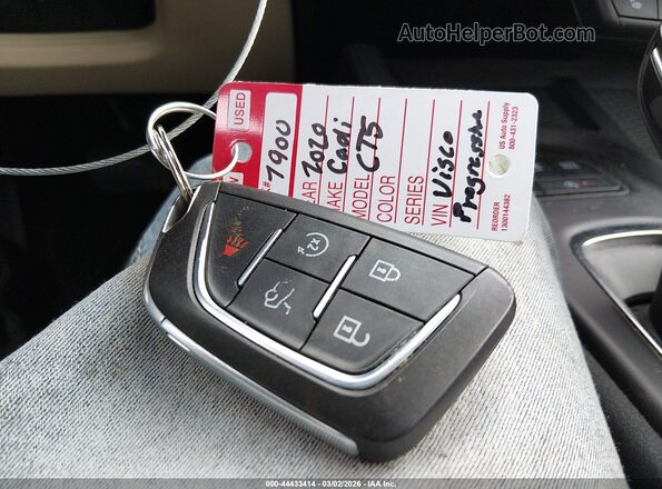 1G6DW5RK3L0125812 2020 CADILLAC CT5 Black Вид панелі приладів