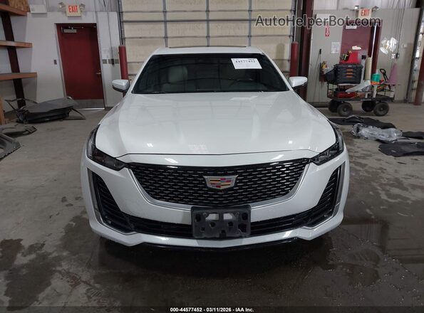 1G6DX5RK2M0112807 2021 CADILLAC CT5 White უკანა სალონის ხედი