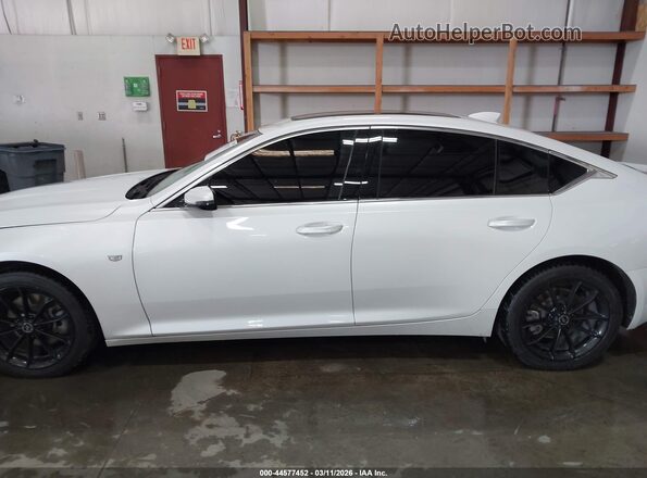 1G6DX5RK2M0112807 2021 CADILLAC CT5 White 