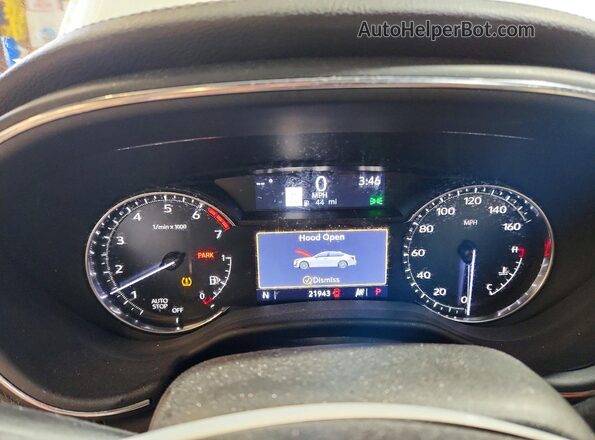 1G6DX5RK2M0134239 2021 CADILLAC CT5 White Вид щитка приладів