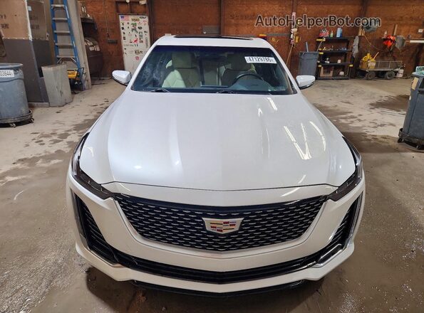 1G6DX5RK2M0134239 2021 CADILLAC CT5 White Вид спереду