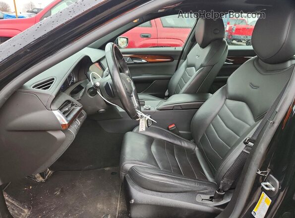 1G6KB5RS9LU106693 2020 CADILLAC CT6 Black Widok wnętrza z przodu