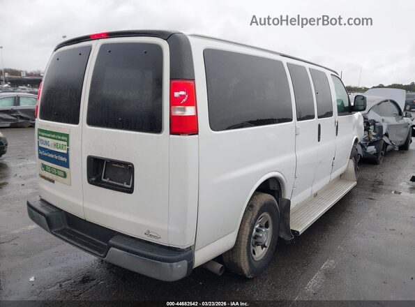 1GAWGFFG3L1144937 2020 CHEVROLET EXPRESS White Rear right