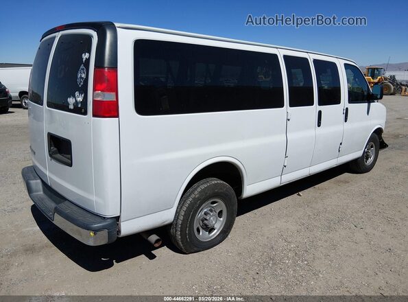 1GAZGPFG1K1248571 2019 CHEVROLET EXPRESS White Trasero derecho