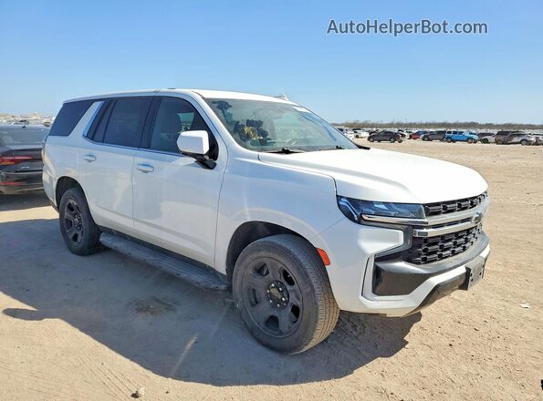 1GBSCLEDXMR296325 2021 CHEVROLET TAHOE White Front right