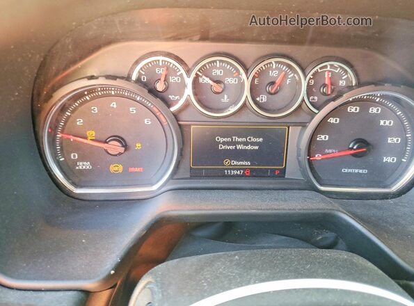 1GBSCLEDXMR296325 2021 CHEVROLET TAHOE White Instrument cluster view