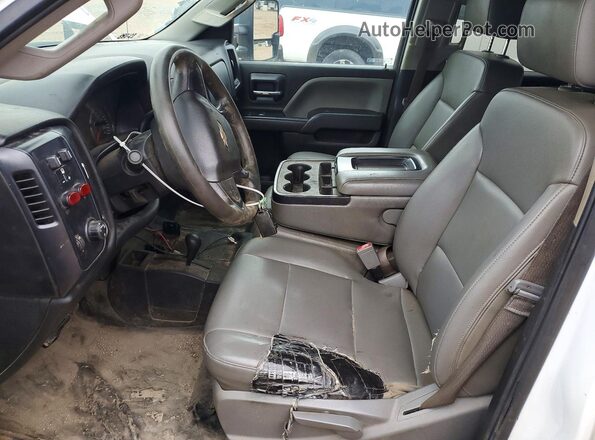 1GC1KUE81GF211669 2016 CHEVROLET SILVERADO White წინა სალონის ხედი
