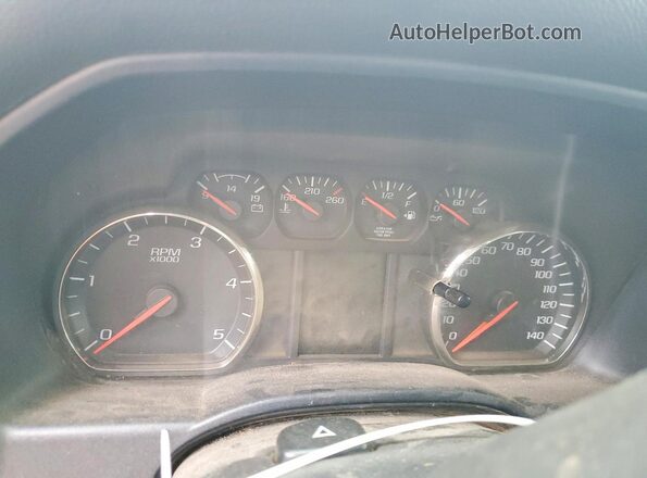 1GC1KUE81GF211669 2016 CHEVROLET SILVERADO White ხელსაწყოთა პანელის ხედი