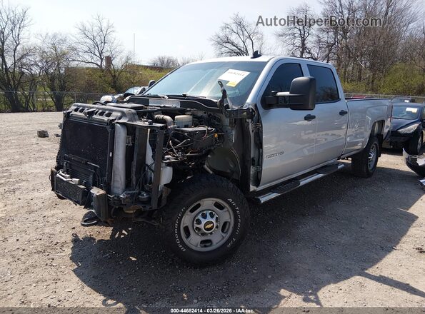 1GC1KUEY5HF243154 2017 CHEVROLET SILVERADO Silver Առջևի ձախ երեք քառորդ տեսարան
