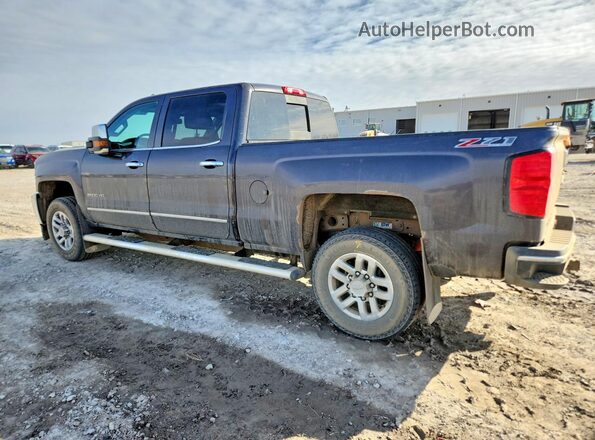 1GC1KWE80GF193080 2016 CHEVROLET SILVERADO Gray Trasero izquierdo