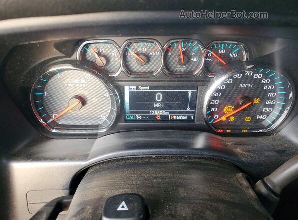 1GC1KWE81GF188020 2016 CHEVROLET SILVERADO White Սարքավորումների վահանակի տեսք